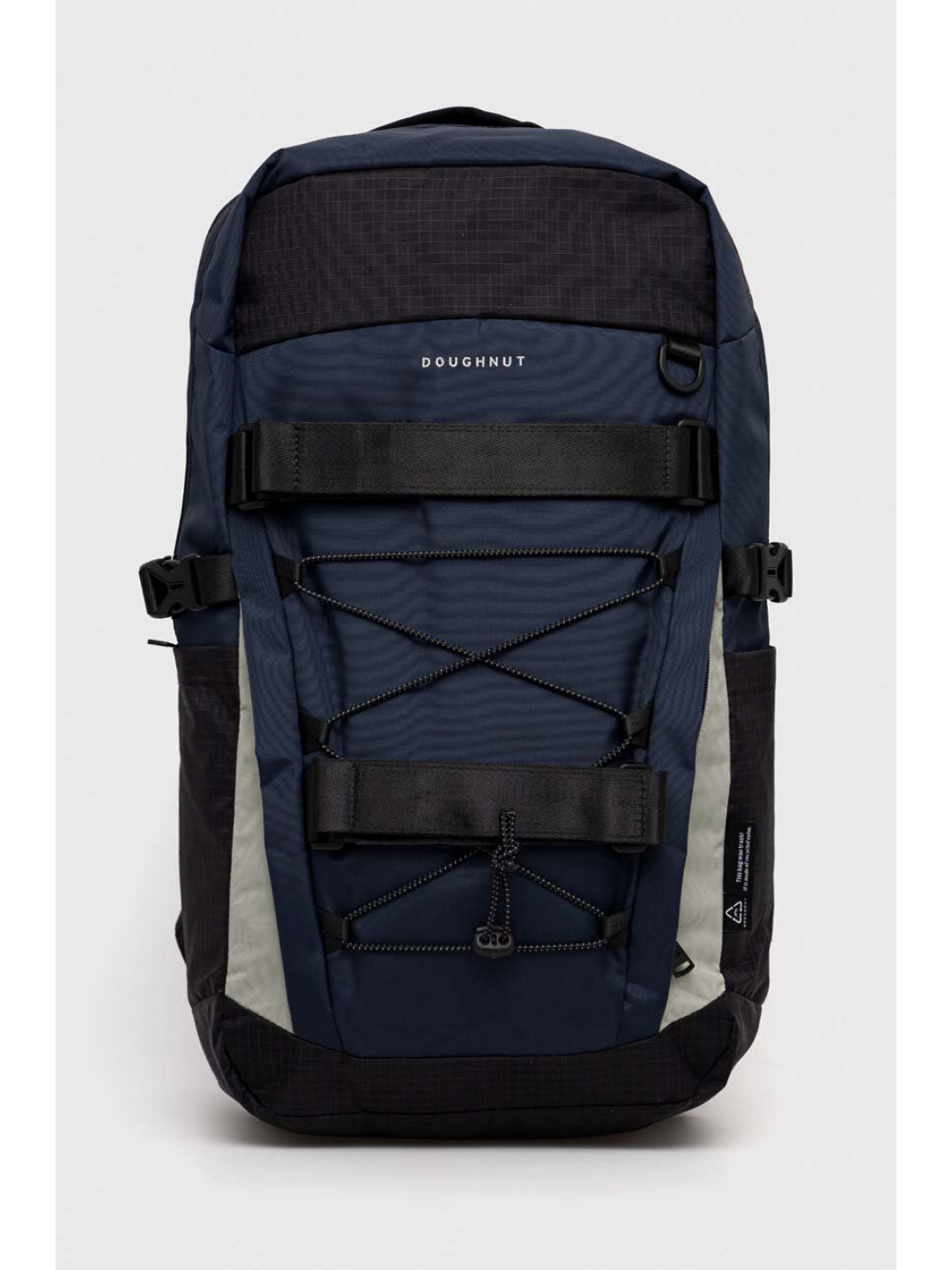 Batoh Doughnut pánský tmavomodrá barva velký vzorovaný